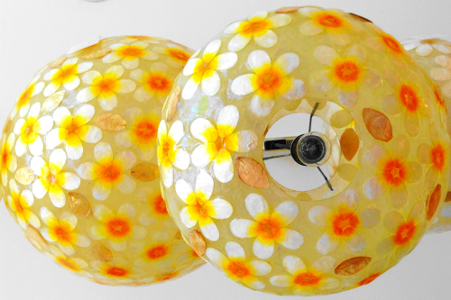 円盤型ランプ照明